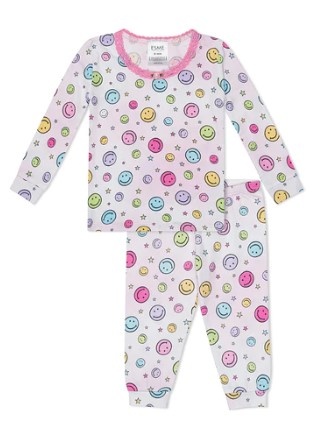 Esme Happy Pink Infant PJ Set