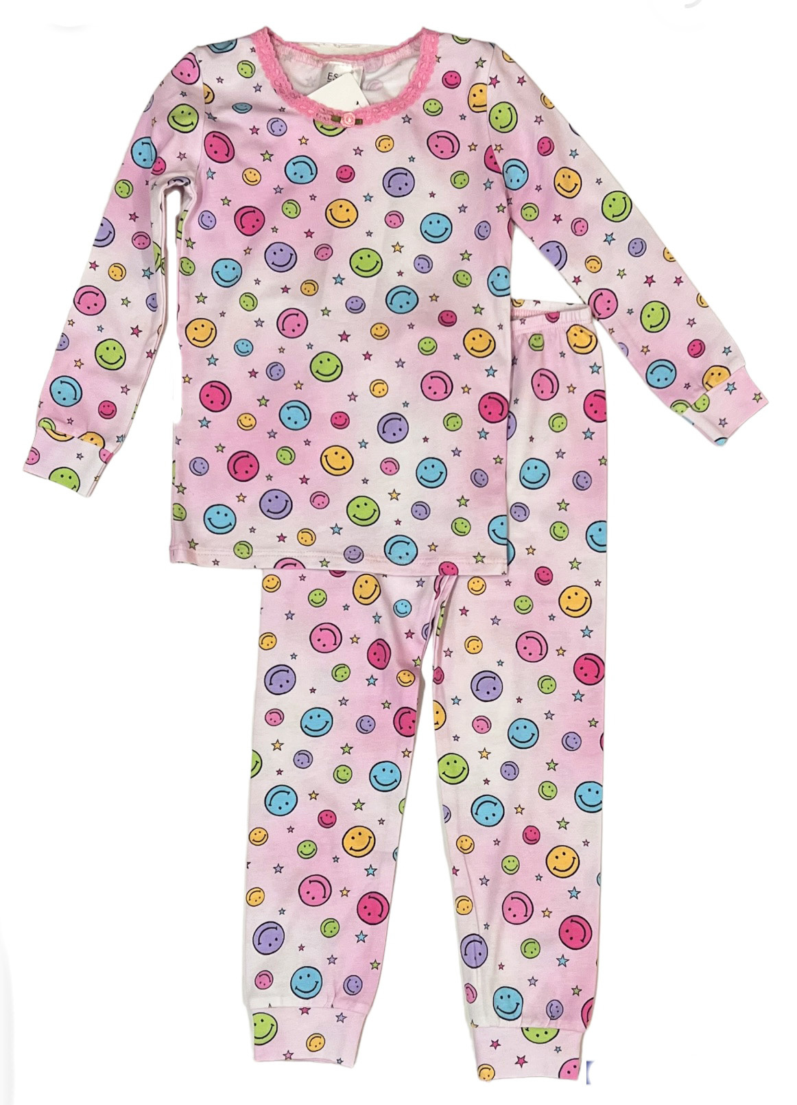 Esme Happy Pink Pajama Set