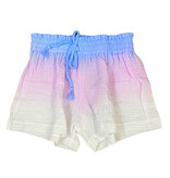 FBZ Blue/Pink Ombre Gauze Shorts