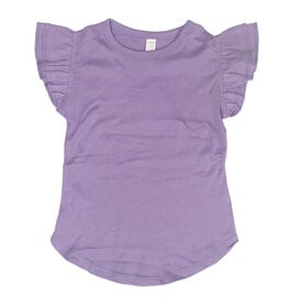 Zoey T Lilac Flutter Top