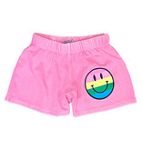 Firehouse Pink Striped Smiley Shorts