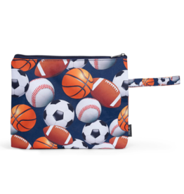 Navy Sports Canvas Wet Bag