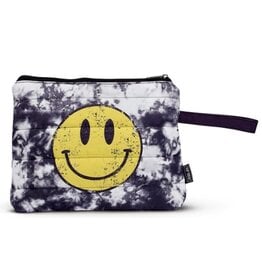 Marble Smiley Puffer Wet Bag