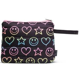 Smiley/Hearts/Star Puffer Wet Bag