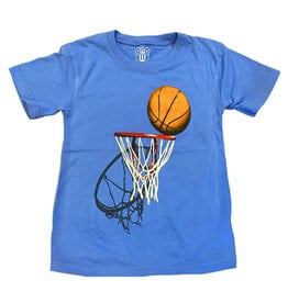 Wes and Willy Blue BBall Hoop SS Tee