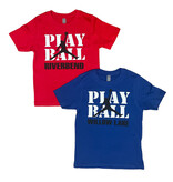 Play Ball - Basketball  Custom Camp Tee