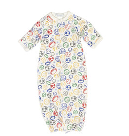 Baby Steps Multi Color Sports Conv. Gown NB