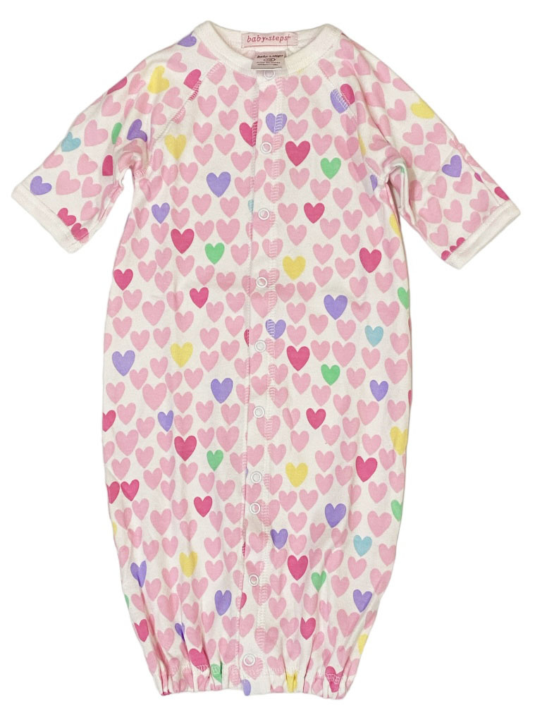 Baby Steps Lots O Hearts Conv Gown