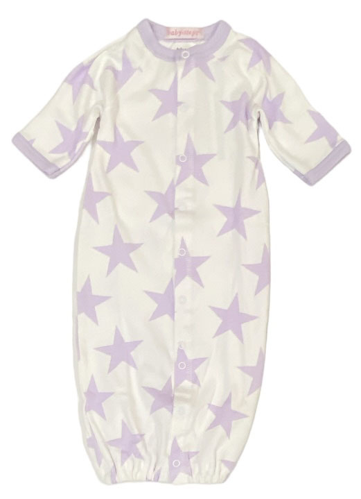 Baby Steps Lilac Stars Conv Gown