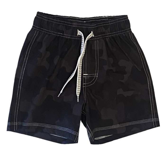 Wes and Willy Black Camo Swimsuit