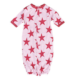 Baby Steps Large Pink Star Conv Gown