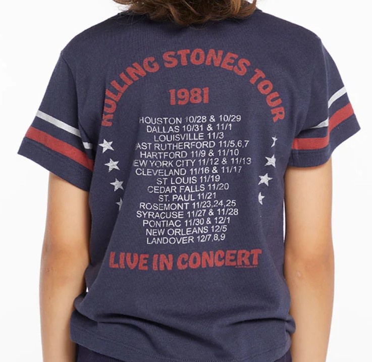 Chaser Rolling Stones - Live in Concert Tee