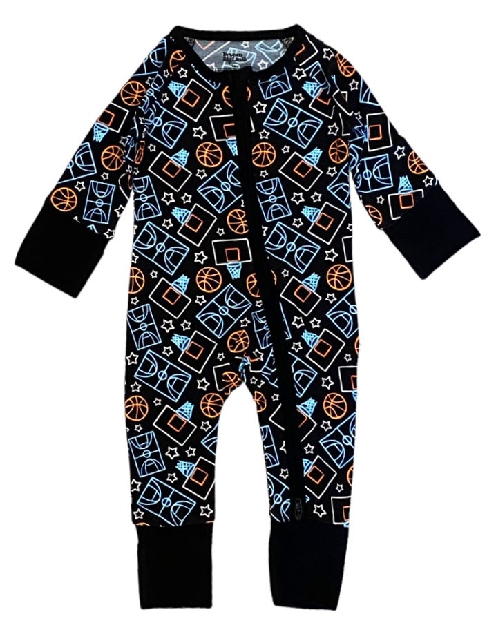 Dream Big  Dunkin' Vibes Zipper Footie