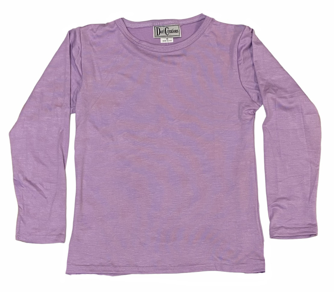 Dori Lavender LS Tee