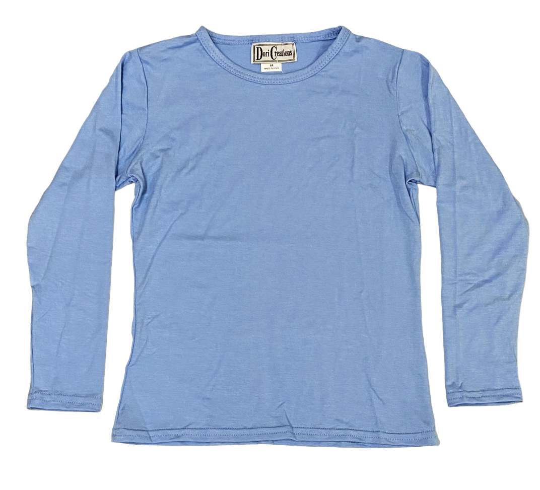 Dori Light Blue LS Tee