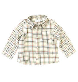 Mayoral Soft Outdoor Check Infant Shirt