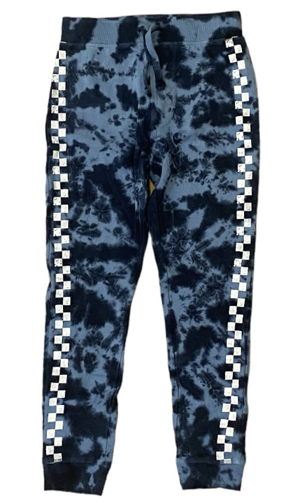 Mish Navy/Denim TD Check Infant Sweatpant