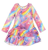 Social Butterfly Rainbow Sky Infant Dress