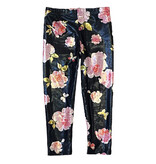 Social Butterfly Sparkle Roses Infant Leggings