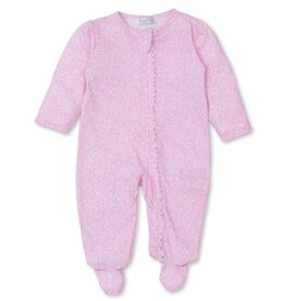 Kissy Kissy Fall Flower Patch Ruffle Zip Footie