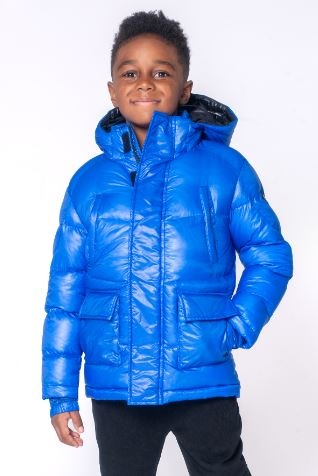 Appaman Reflex Blue Puffer Coat MSRP $179.00