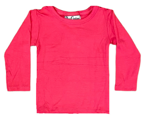 Dori Hot Pink Infant LS Top