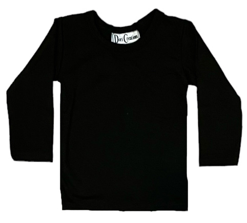 Dori Black Infant LS Top