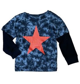 Mish Navy TD Red Star Twofer Top
