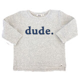 Oh Baby Heather Denim Dude Top