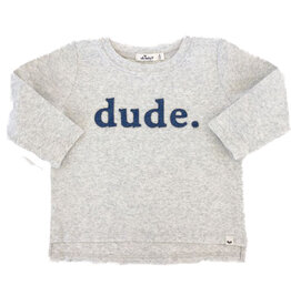 Oh Baby Heather Denim Dude Top