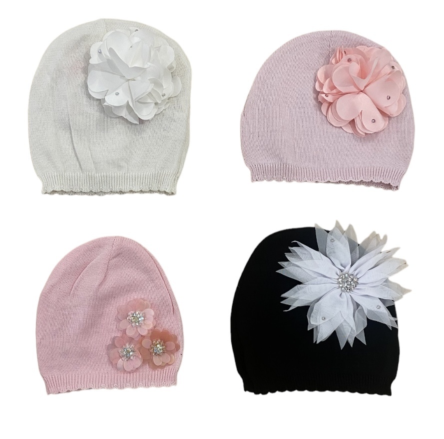Bari Lynn Fancy Knit Infant Hat