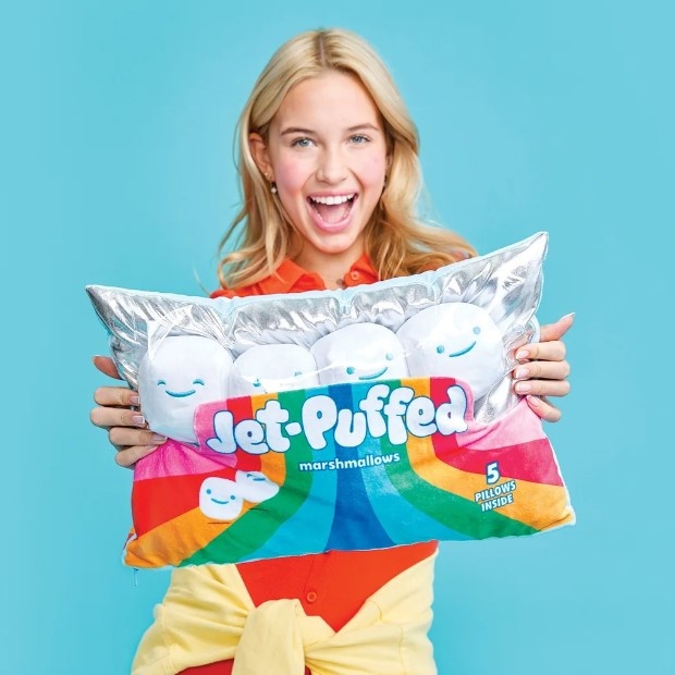 Iscream Jet-Puffed Marshmallows Plush