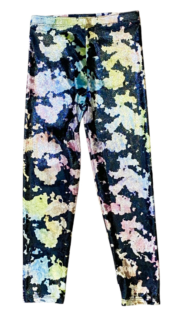 Social Butterfly Rainbow TD Velvet Leggings