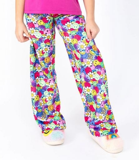 Preppy Goose Lots of Smiles Plush Pants