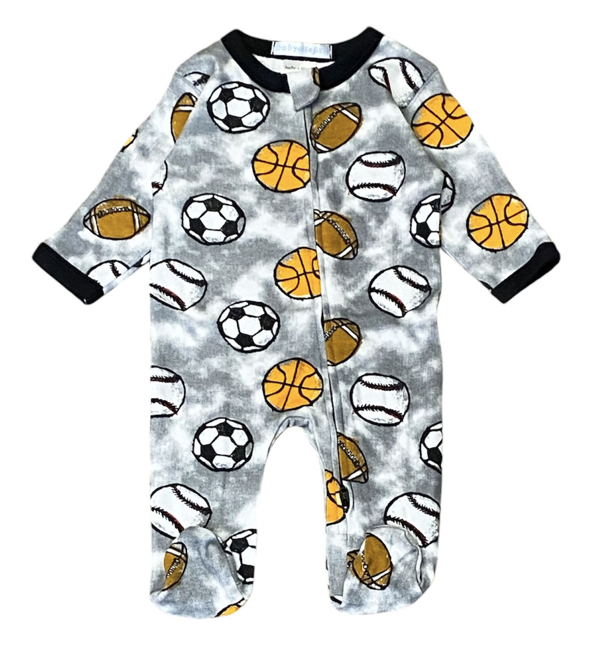 Baby Steps Chalk Sports Footie