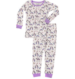 Baby Steps Rainbow Unicorn Infant PJ Set