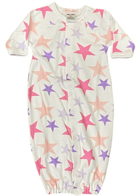 Baby Steps Pink/Lilac Star Converter Gown