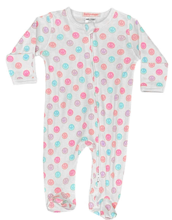 Baby Steps Happy Smiles Footie