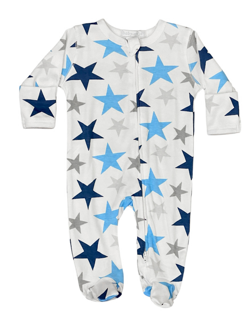 Baby Steps Large Multi Star Footie
