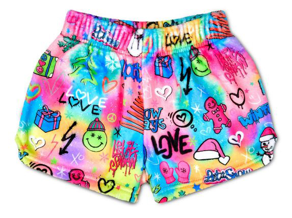 Corey Paige  Snow Days Plush Shorts