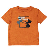 Under Armour Orange Twist Logo Dri Fit Tee - Toddler