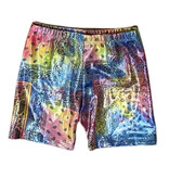 Social Butterfly Infant Rainbow Bandana Lame Bike Shorts