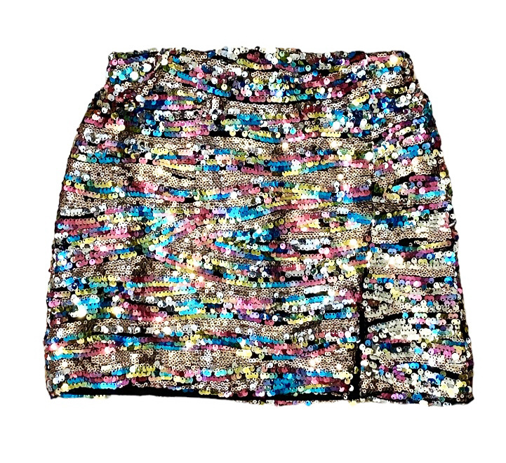 KatieJ NYC Sequin Party Skirt