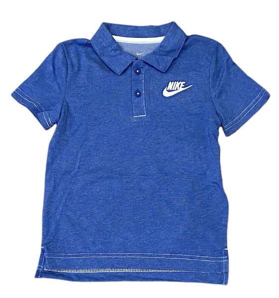 Nike Royal Heather Toddler Polo Top