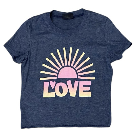 Firehouse H Navy Sun Love SS Tee