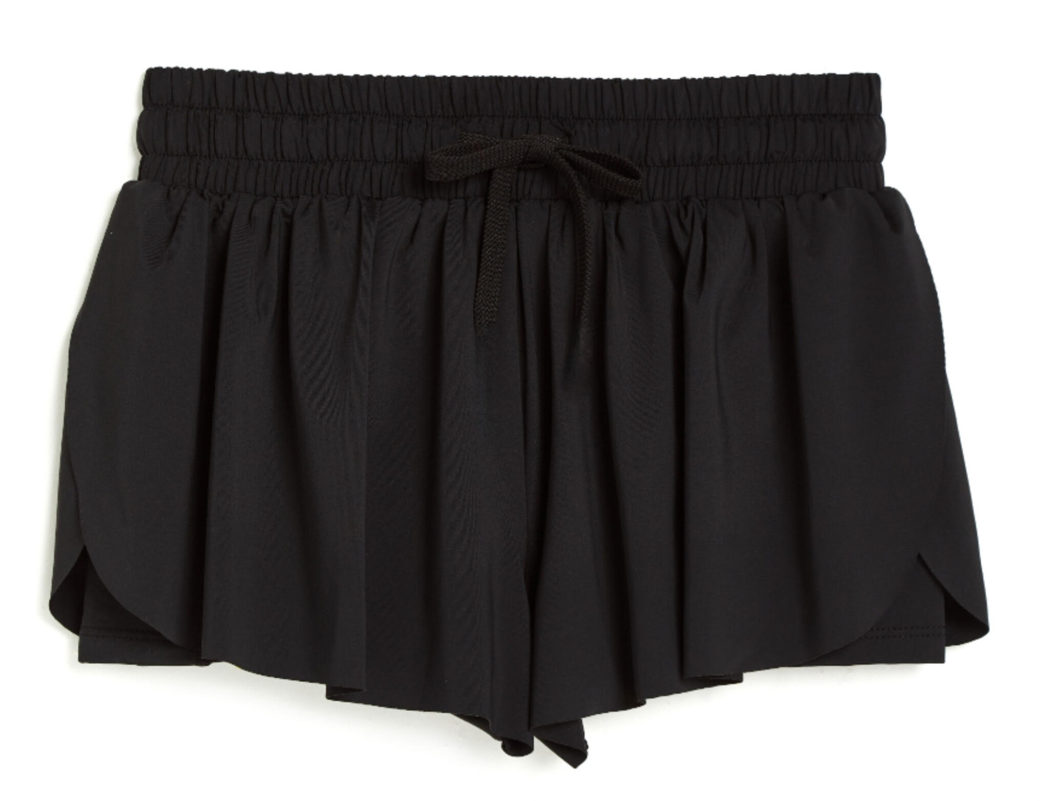 Suzette Black Fly Away Shorts