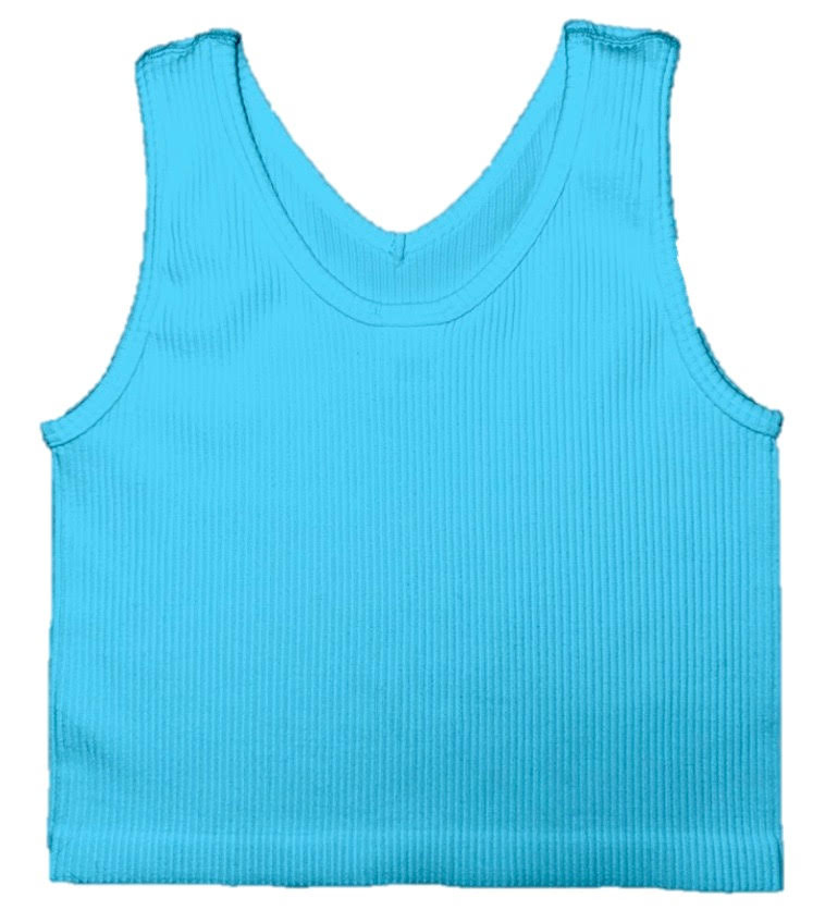 Suzette Capri Reversible Seamless Tank O/S