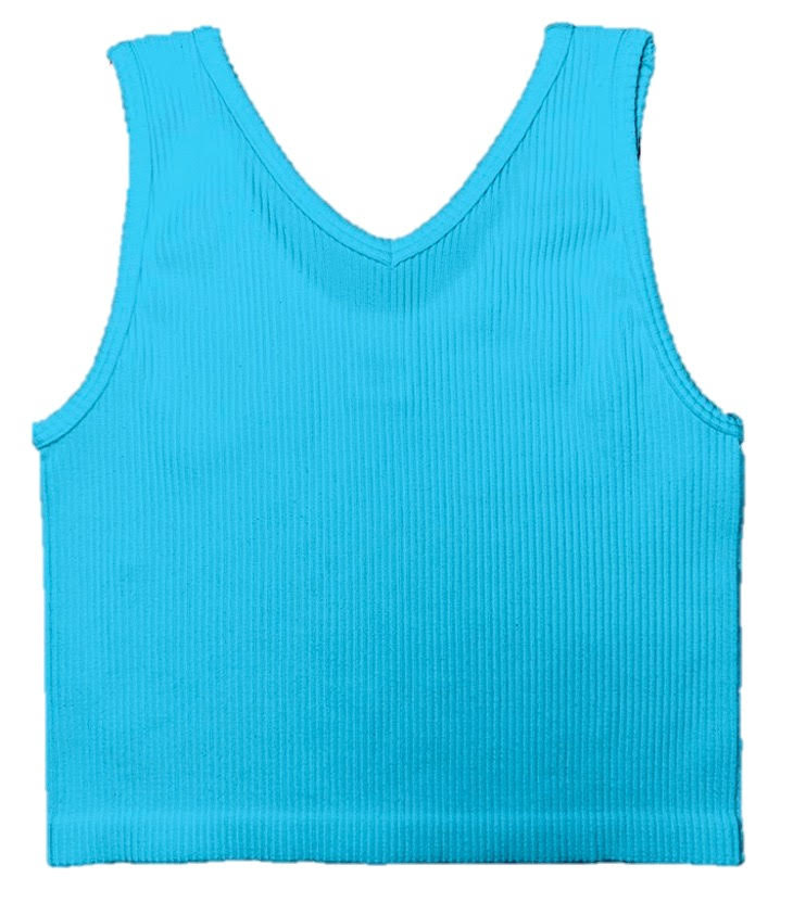 Suzette Capri Reversible Seamless Tank O/S