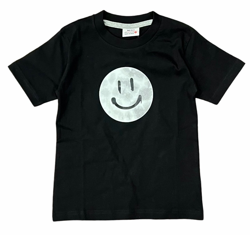 Mish Grey Hippie Smile Tee