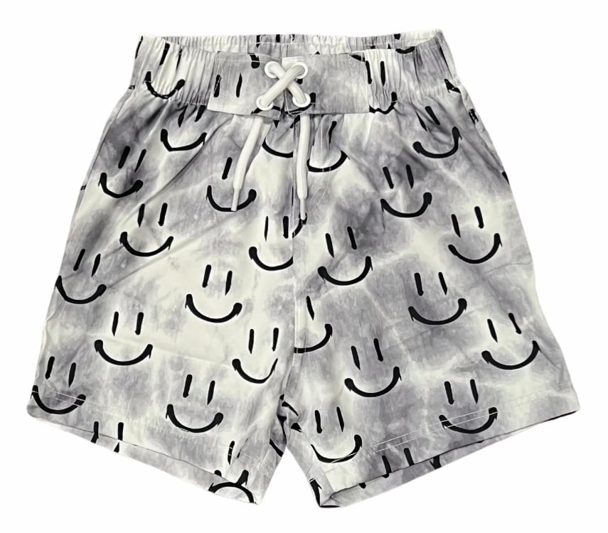 Mish Grey Hippie Smile Infant Swimsuit